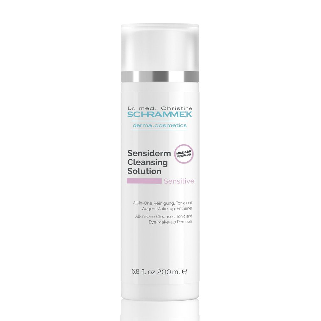 Dr Schrammek - Sensiderm Cleansing Solution - Alles in een reiniger - Gevoelige huid - Beauty Junkies