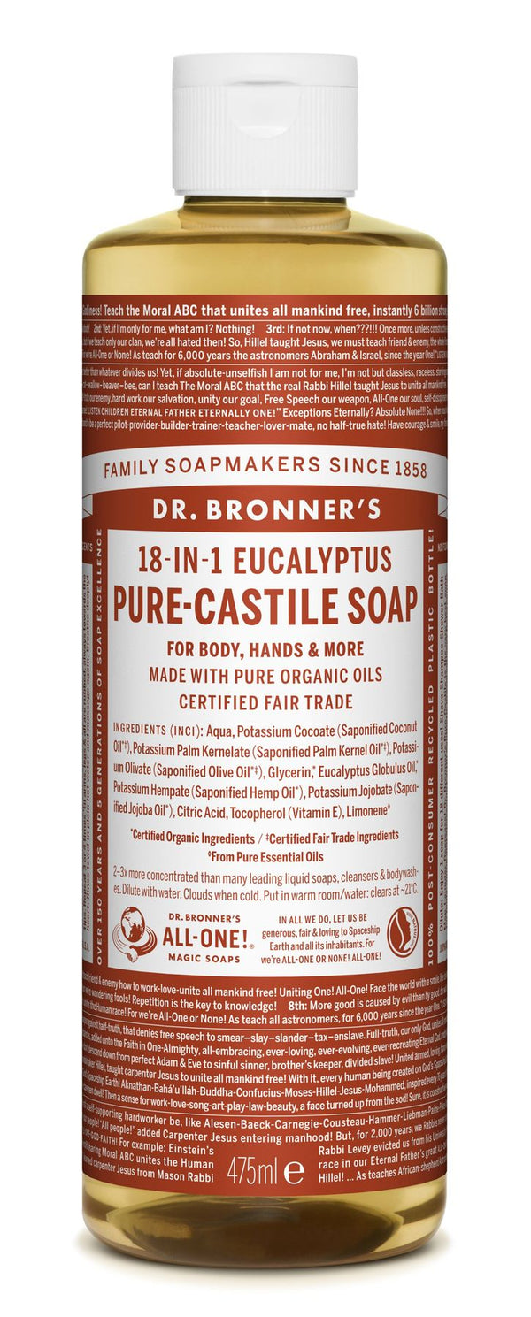 Dr. Bronner - Vloeibare zeep Eucalyptus - Beauty Junkies