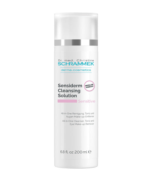 Dr Schrammek - Sensiderm Cleansing Solution - Alles in een reiniger - Gevoelige huid - Beauty Junkies