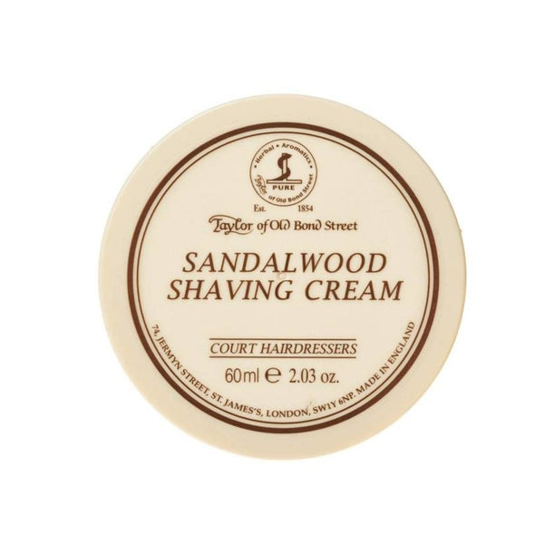 Taylor of Old Bond Street - Scheercrème Sandalwood - Beauty Junkies