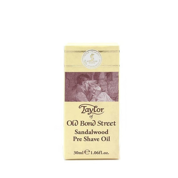 Taylor of Old Bond Street - Pre shave Olie Sandalwood (30ml) - Beauty Junkies