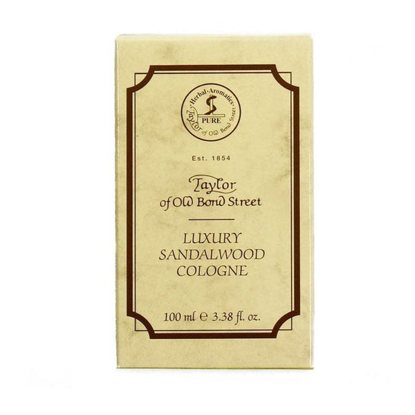 Taylor of Old Bond Street - Cologne Sandalwood (100ml) - Beauty Junkies
