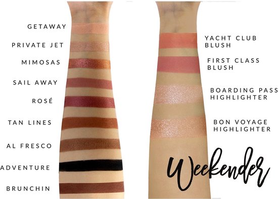 Youngblood Cosmetics - Holiday Set Weekender make-up set - Beauty Junkies