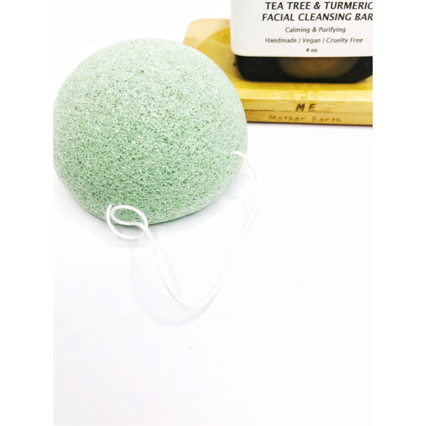 Me Mother Earth - Konjac Spons Green Tea - Beauty Junkies