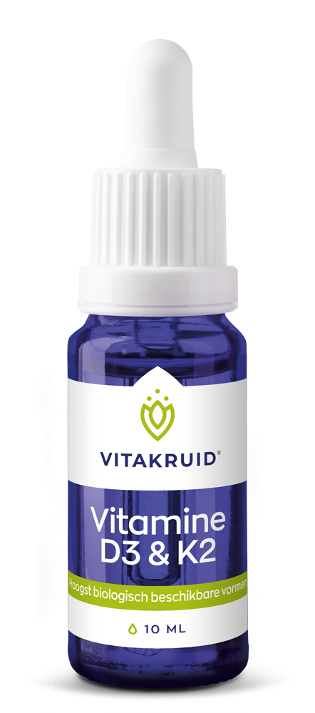 Vitakruid - Vitamine D3 & K2 - Beauty Junkies