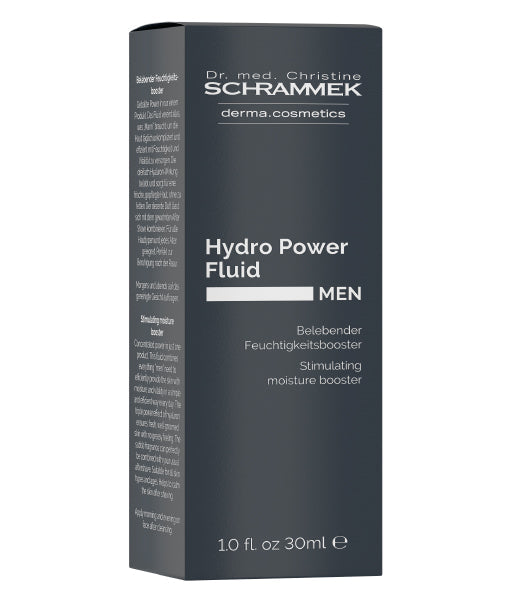 Dr Schrammek - Hydro Power Fluid - Speciaal  voor de man - Beauty Junkies