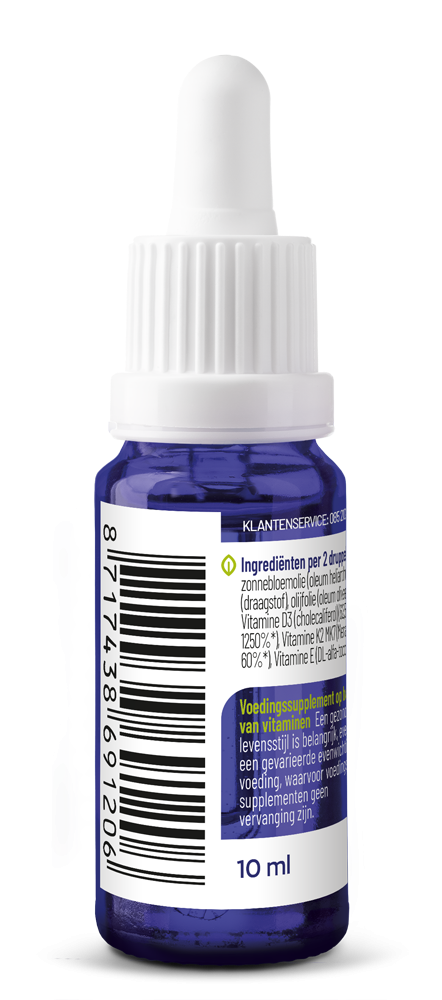 Vitakruid - Vitamine D3 & K2 - Beauty Junkies