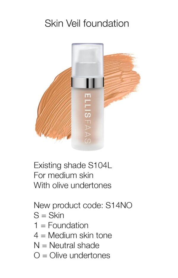 Ellis Faas - Skin Veil Bottle - Foundation  - Mooi dekkende natuurlijke foundation - Beauty Junkies