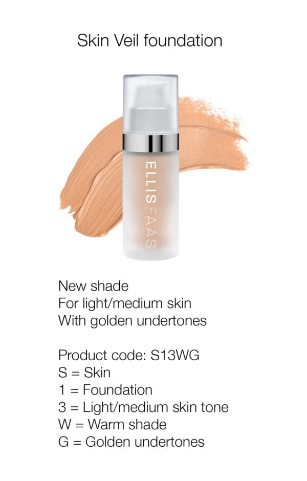 Ellis Faas - Skin Veil Bottle - Foundation  - Mooi dekkende natuurlijke foundation - Beauty Junkies