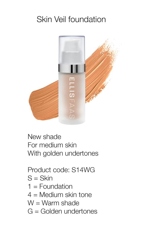 Ellis Faas - Skin Veil Bottle - Foundation  - Mooi dekkende natuurlijke foundation - Beauty Junkies