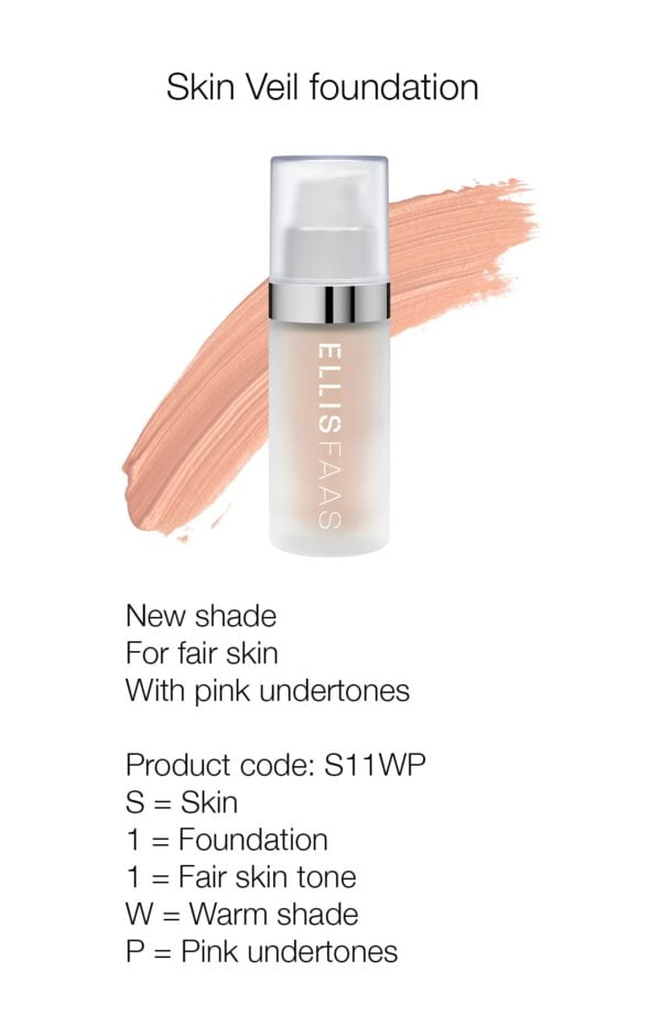 Ellis Faas - Skin Veil Bottle - Foundation  - Mooi dekkende natuurlijke foundation - Beauty Junkies