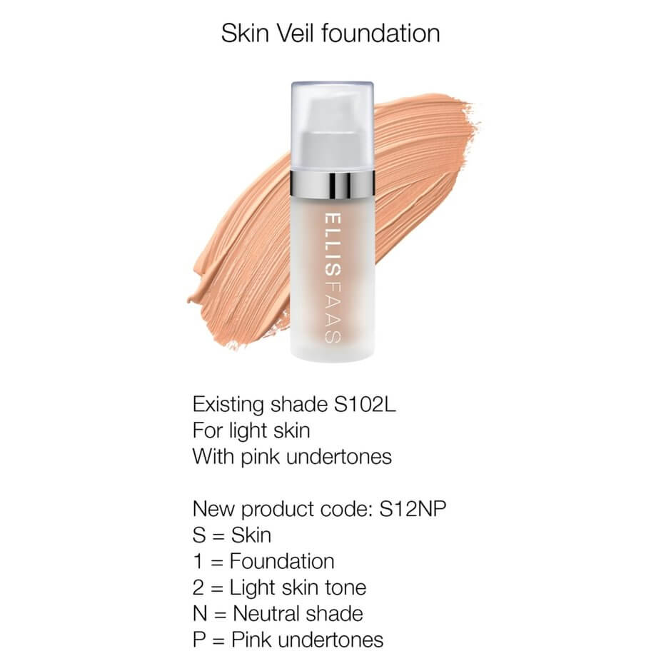 Ellis Faas - Skin Veil Bottle - Foundation  - Mooi dekkende natuurlijke foundation - Beauty Junkies