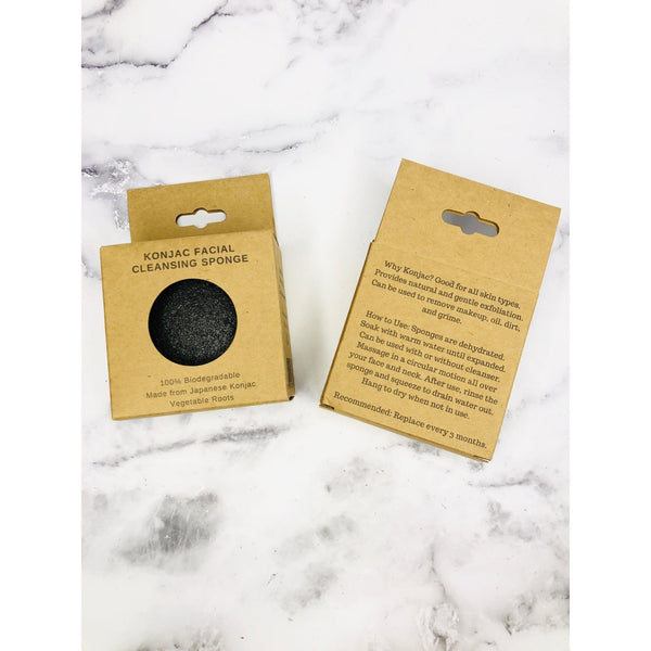 Me.Mother  Earth - Konjac Spons -  Charcoal - Beauty Junkies