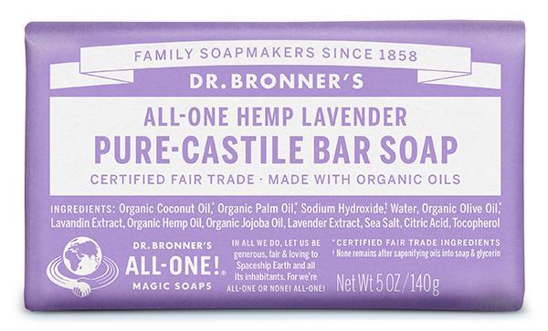 Dr. Bronner's - Blokzeep lavendel - Beauty Junkies