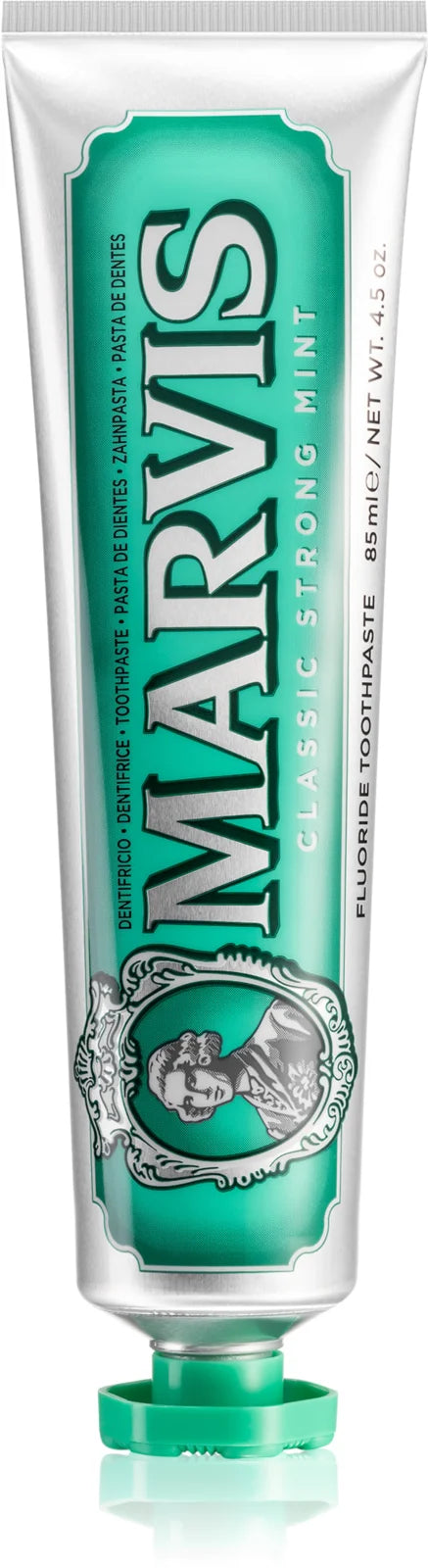 Marvis - Classic Strong Mint Tanpasta 85ml - Beauty Junkies