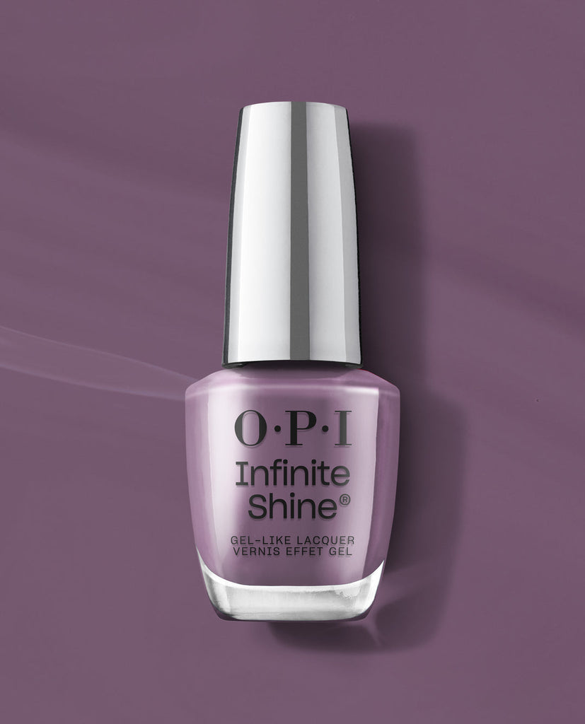 OPI Infinite Shine - Reign or Shine – Vergrijsd Paarse Gel-look Nagellak