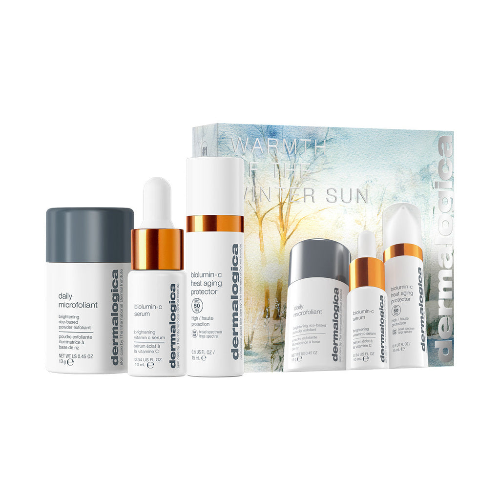 Dermalogica - Warmth of the Winter Sun Cadeauset – Stralende & Beschermde Huid (3 Travelsize)