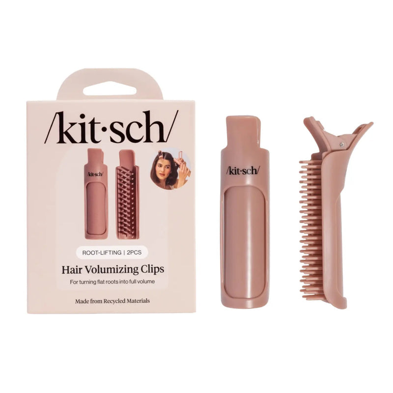Kitsch Volumeklips voor de Haaraanzet – Terracotta