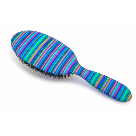 Rock & Ruddle Haarborstel Blue Lines – Natuurlijk & Verzorgend