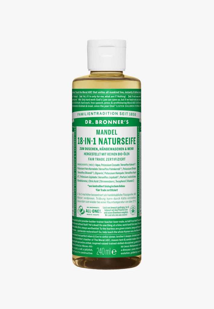 Dr. Bronner's - Vloeibare Zeep Amandel - Beauty Junkies