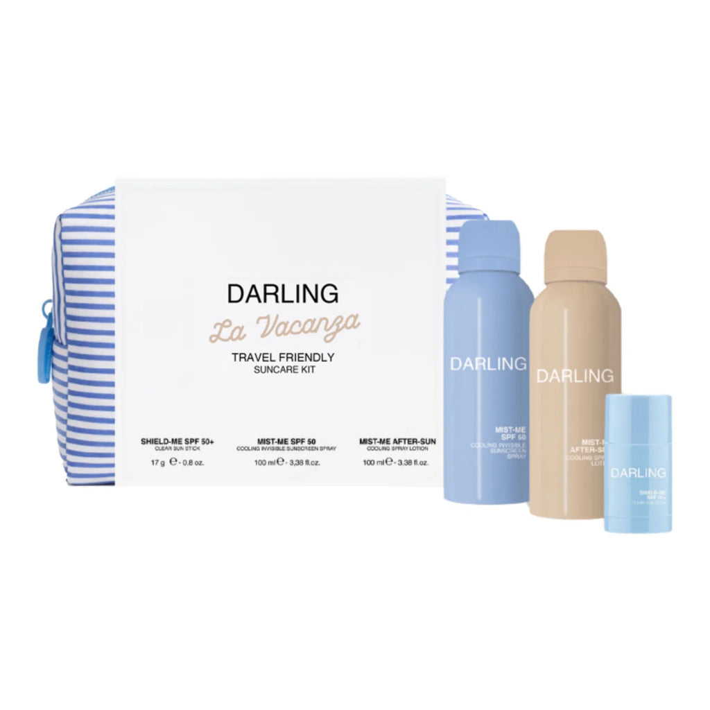 Darling La Vacanza Travel-Friendly Suncare Kit – Complete SPF Reisset voor Zonbescherming