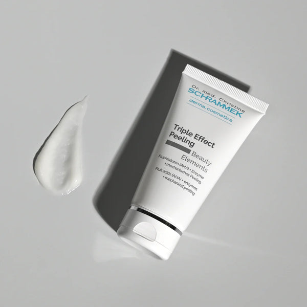 Dr Schrammek - Triple Effect Peeling - Fruitzuren (AHA) + enzymen + mechanische peeling - Beauty Junkies