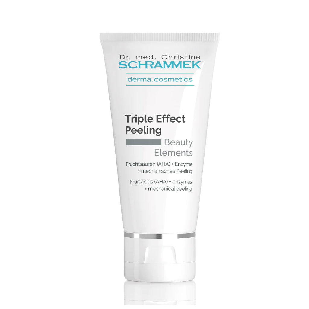 Dr Schrammek - Triple Effect Peeling - Fruitzuren (AHA) + enzymen + mechanische peeling - Beauty Junkies
