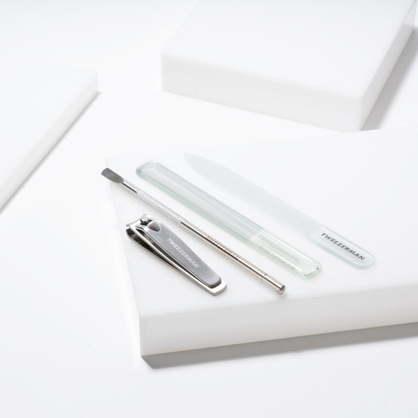 Tweezerman - Glass Manicure Set - Beauty Junkies