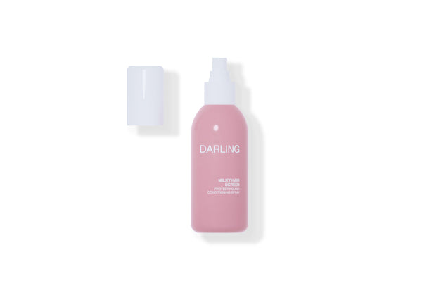 Darling Milky Hair Screen Leave-In Spray – UV-, Hitte- & Haarbescherming - Travel Size
