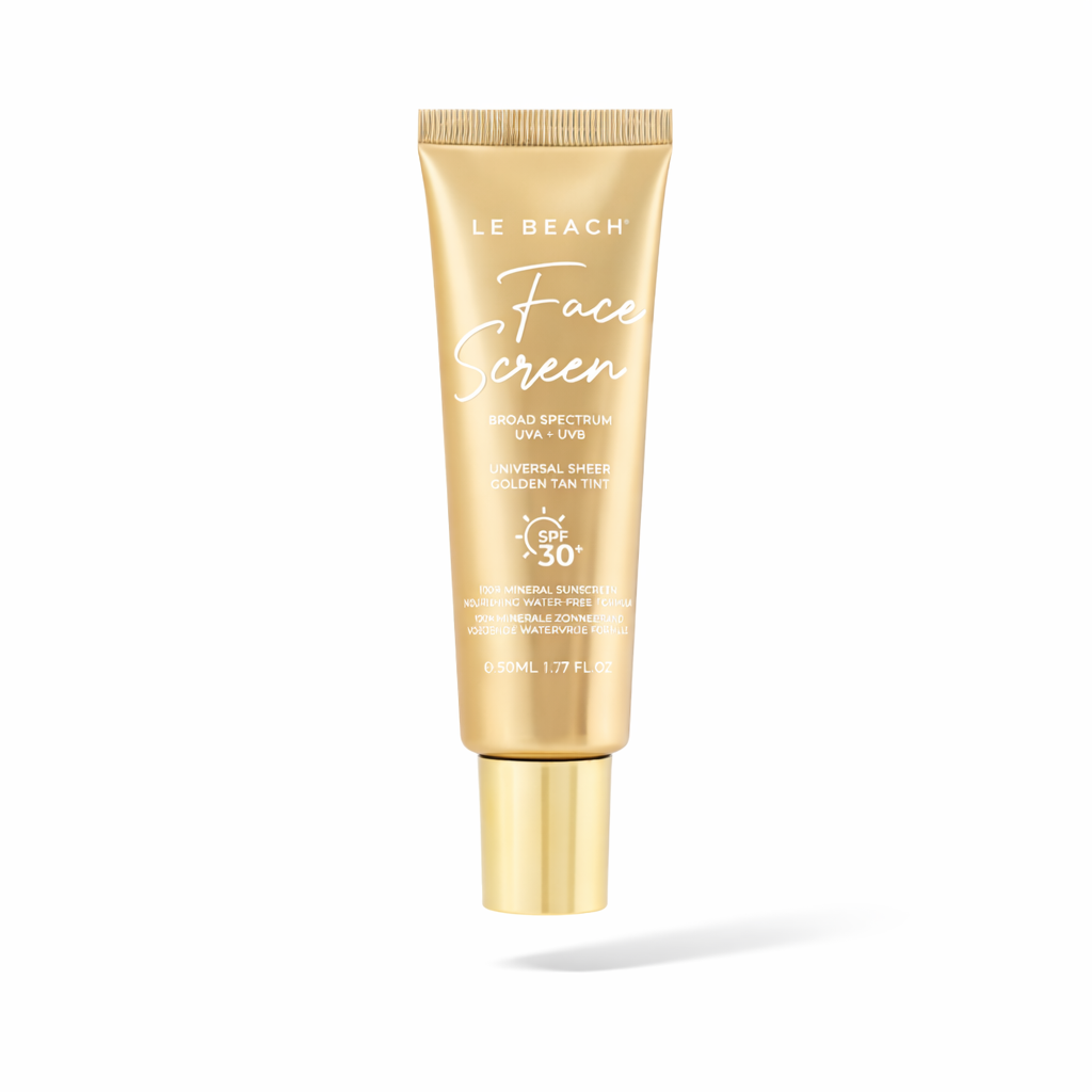 Le Beach - Face Screen - Minerale Zonnebrand met Kleur