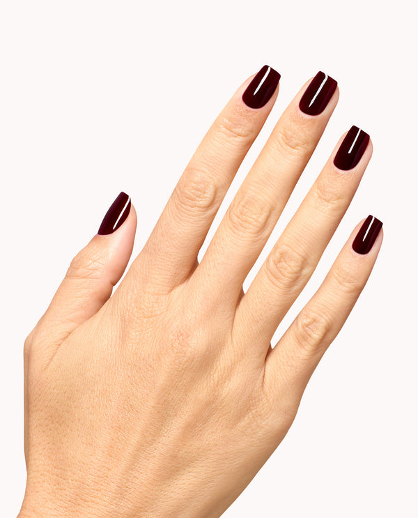 OPI Infinite Shine - Mrs. O’Leary’s BBQ – Bordeauxrode Crème Gel-look Nagellak
