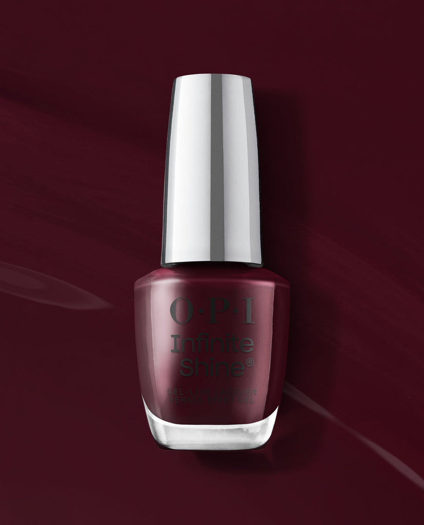 OPI Infinite Shine - Mrs. O’Leary’s BBQ – Bordeauxrode Crème Gel-look Nagellak