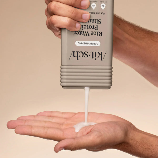 Kitsch - Versterkende Rice Water Shampoo voor Dun & Beschadigd Haar