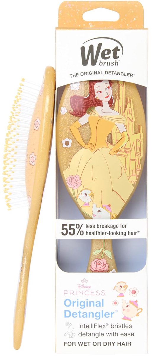 WetBrush - Disney Belle Detangler – Anti-Klit Borstel (Limited Edition)