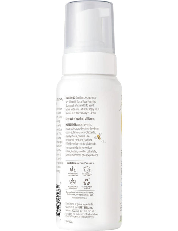 Baby Bee Burt's Bees -  Baby Shampoo & Wash Sensitive - Beauty Junkies