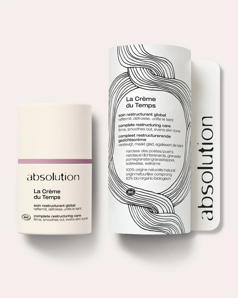 Absolution Cosmetics - La Créme du Temps - Renforce la peau - Rend les rides lisses - stimule le renouvellement cellulaire