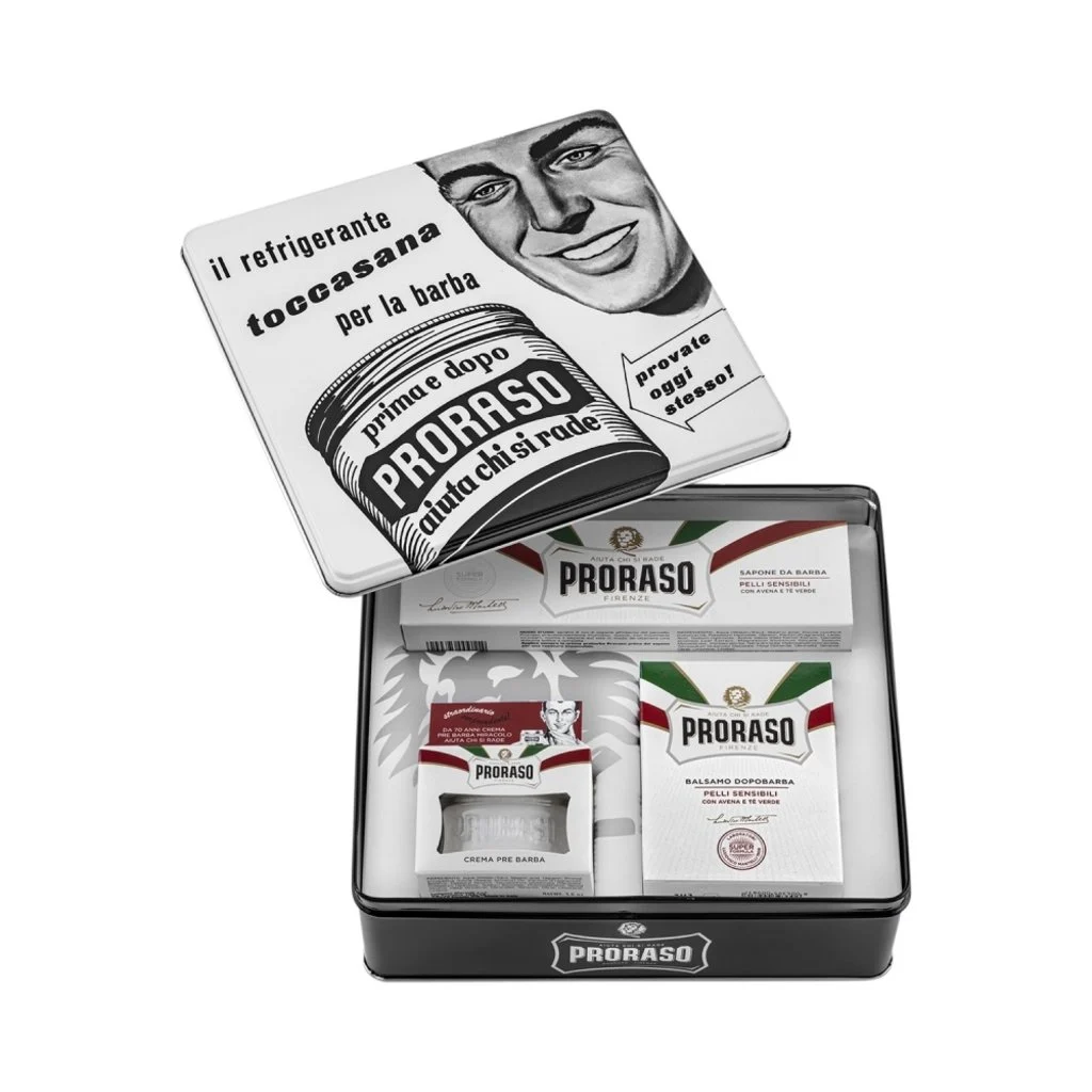 Proraso Vintage Selection Toccasana White Scheerset