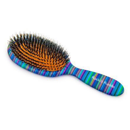 Rock & Ruddle Haarborstel Blue Lines – Natuurlijk & Verzorgend