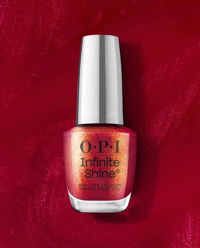OPI Infinite Shine - Malaga Wine Not? – Rode Shimmer Gel-look Nagellak