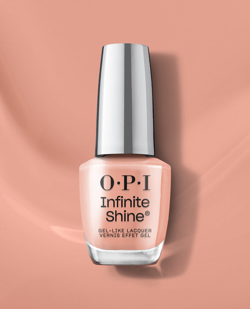 OPI Infinite Shine - Boots in Barcelona – Perzikroze Crème Gel-look Nagellak