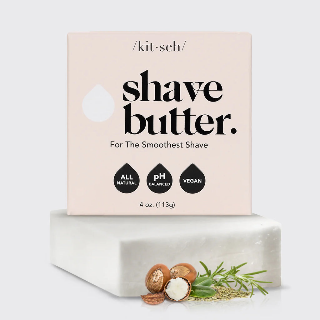 Kitsch - Solid Shave Butter – Plasticvrije Scheerboter voor Gezicht & Lichaam