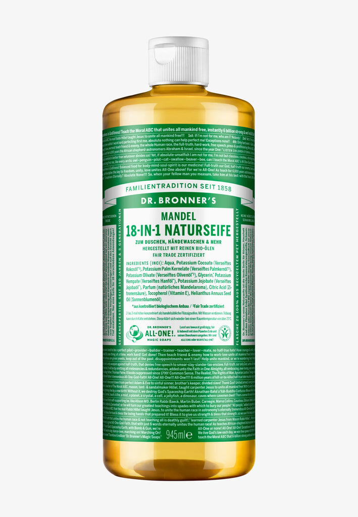 Dr. Bronner's - Vloeibare Zeep Amandel - Beauty Junkies