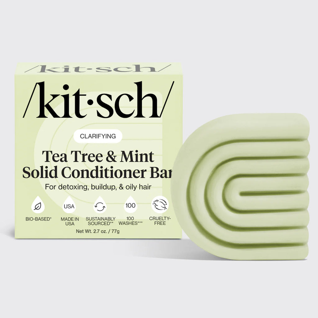 Kitsch - Tea Tree & Mint Clarifying Conditioner Bar – Tegen Schilfers & Vette Hoofdhuid