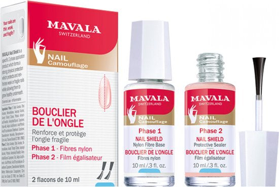 Mavala - Mavala Nagelverharder Nail Shield – 2-fasen Bescherming voor Zwakke en Breekbare Nagels