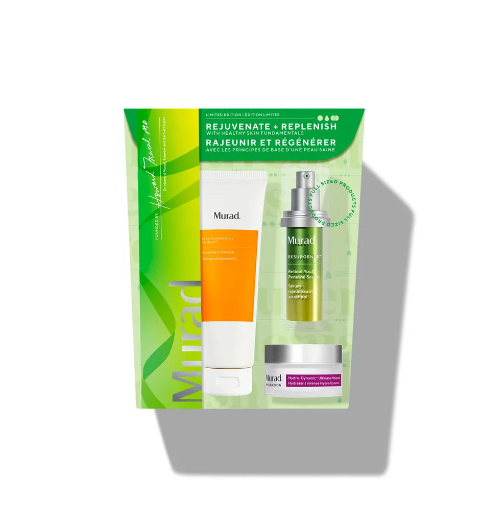 Murad Rejuvenate + Replenish Set – Holiday Kit voor een stralende, jeugdige huid