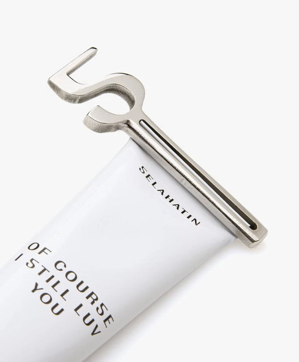 Selahatin - Verchroomde Stalen Tandpasta Squeezer