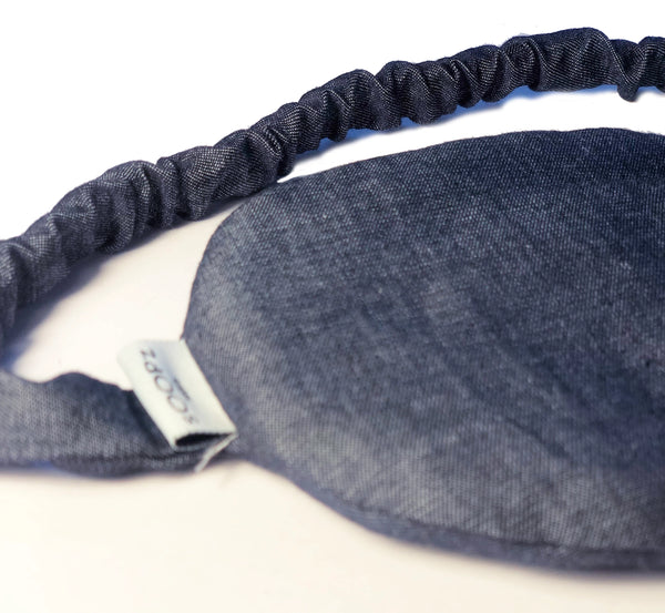 Soopz -  Le Denim 3-in-1 Oogmasker – Verwarmend, Verkoelend & Verduisterend