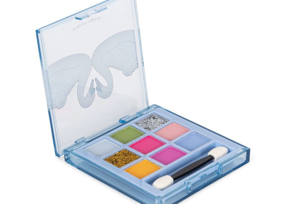 Konges Slojd-  Oogschaduwpalet voor kinderen – On The Go (Blauw/Roze)