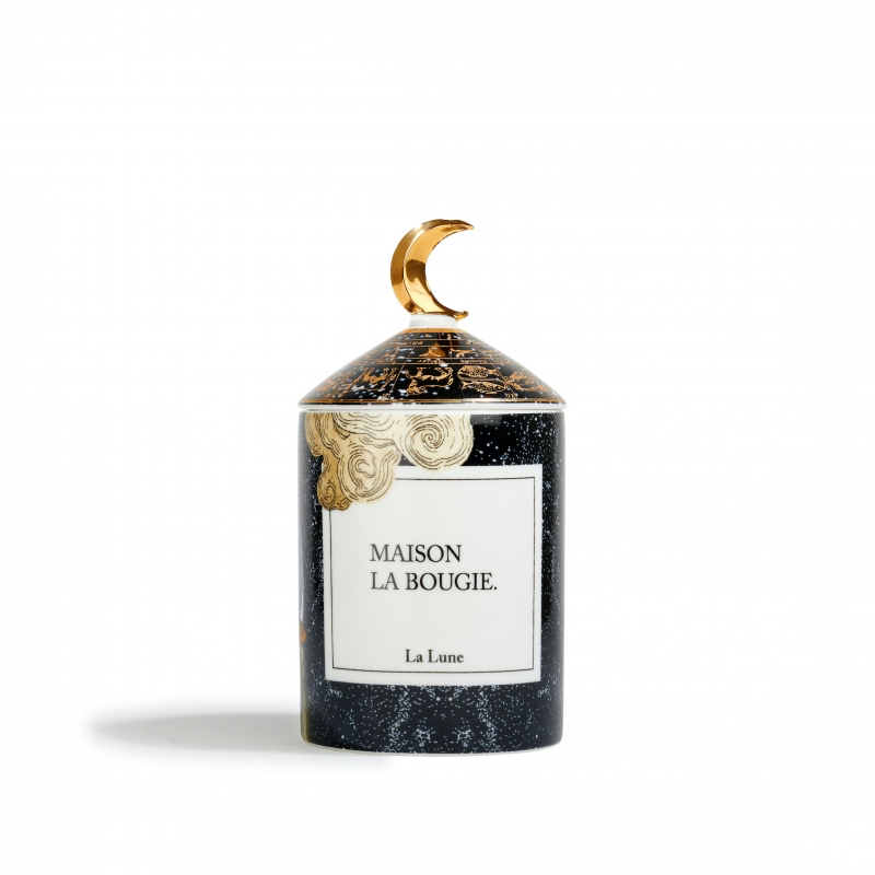 Maison La Bougie – La Lune Geurkaars in Keramiek 350 gram