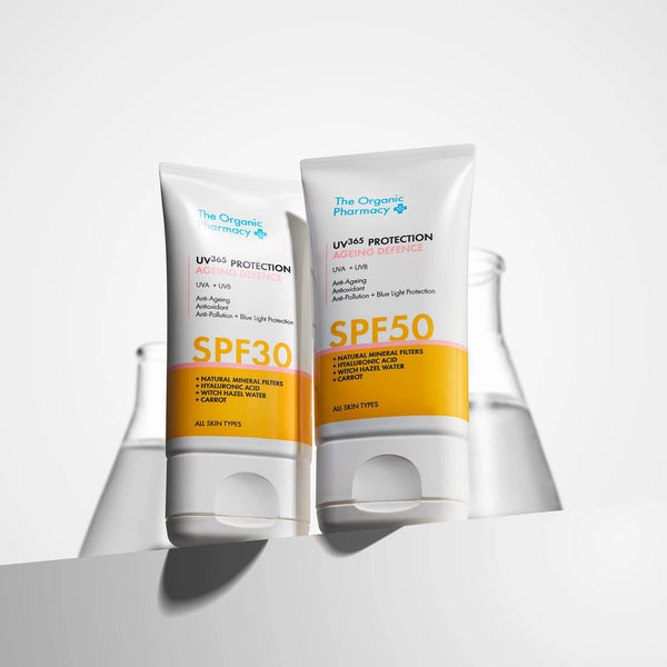 The Organic Pharmacy - UV365 SPF50 Minerale Anti-Aging Sunscreen – UVA, UVB & Blue Light